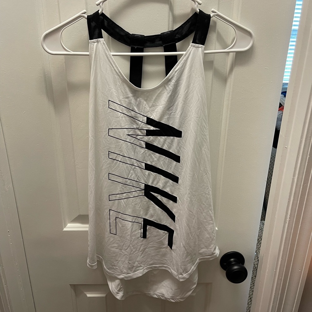 White Nike Tank top